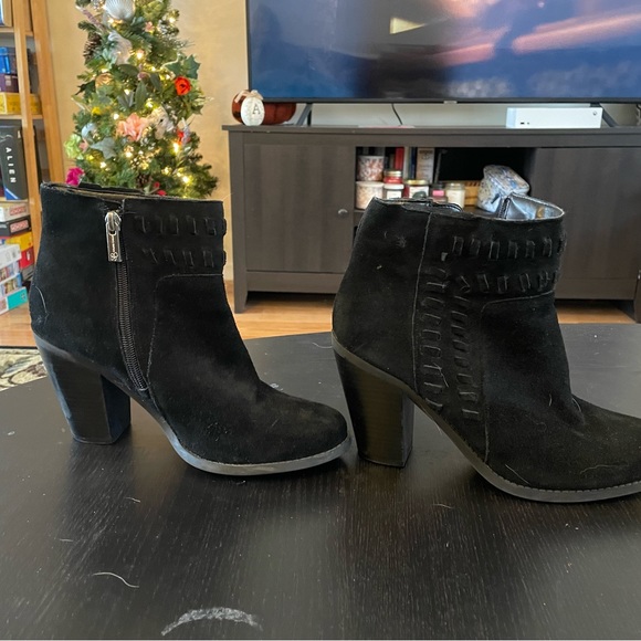 Jessica Simpson Black Ankle Boots - Picture 6 of 8